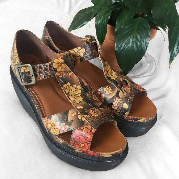 Dr. Martens Shoes - Rare Dr. Martens Tattoo Adaya Platform Sandals